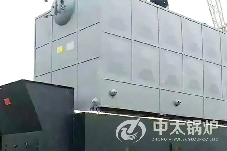 云南玉溪造紙廠8噸生物質蒸汽鍋爐