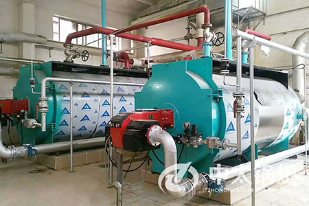 2.8MW低氮燃氣熱水鍋爐
