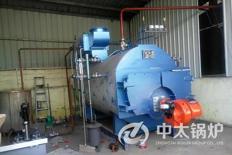 河南某光電產業(yè)園2噸燃氣蒸汽鍋爐