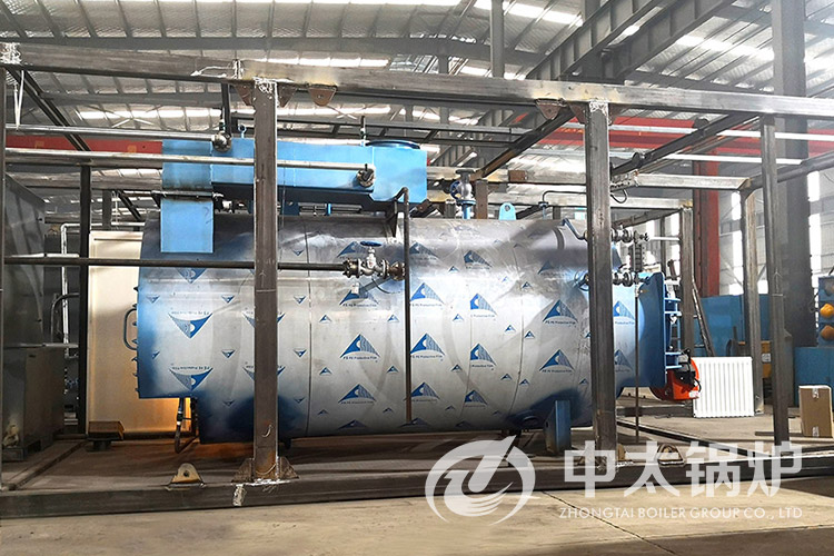 陜西油田13臺(tái)2噸一體式冷凝蒸汽鍋爐