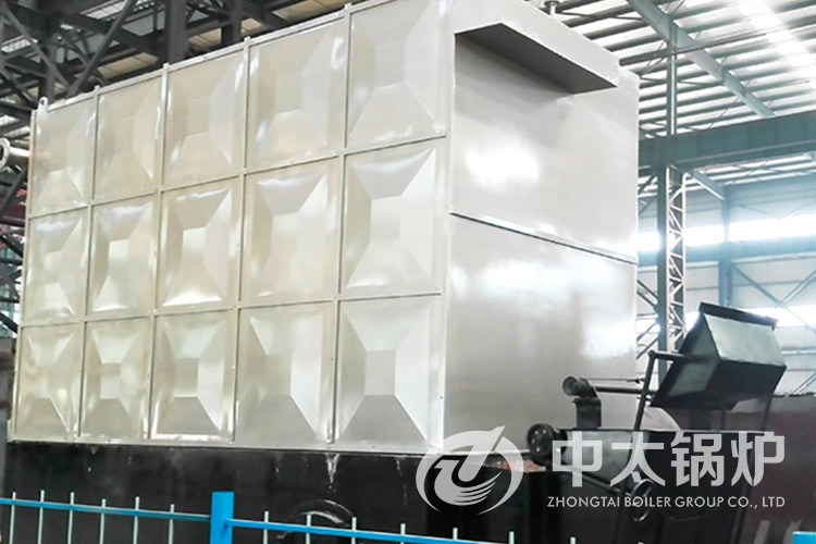 宜興化工廠120萬(wàn)大卡生物質(zhì)導(dǎo)熱油爐