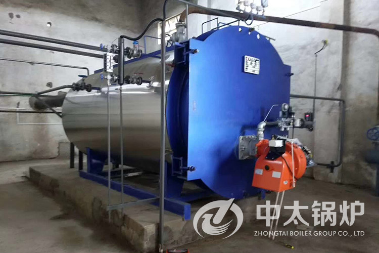 河北某賓館2噸燃?xì)庹羝仩t