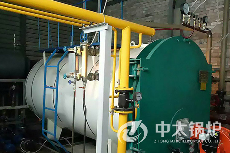 漯河賓館1噸常壓熱水鍋爐
