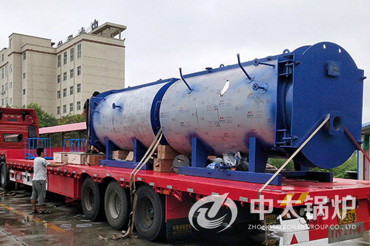 金華飼料廠2臺1噸蒸汽鍋爐