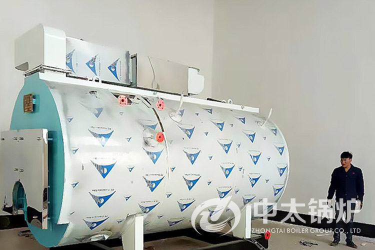 許昌化纖廠4噸一體式冷凝蒸汽鍋爐