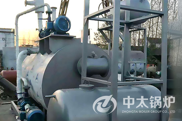 太倉機械廠60萬大卡燃油燃氣導熱油爐