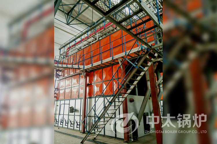 北京乳制品加工廠8噸熱水鍋爐