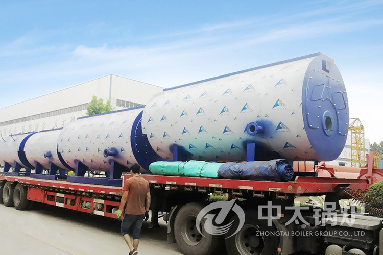 大連印刷廠4噸熱水鍋爐
