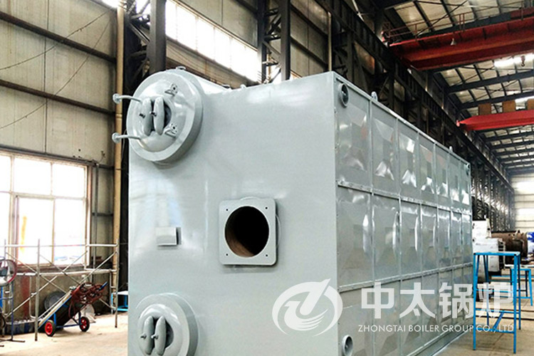 岳陽包裝材料廠10噸熱水鍋爐