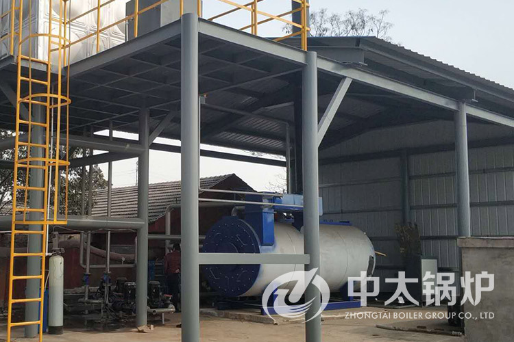 河南焦作某化工廠3噸燃?xì)鉄崴仩t